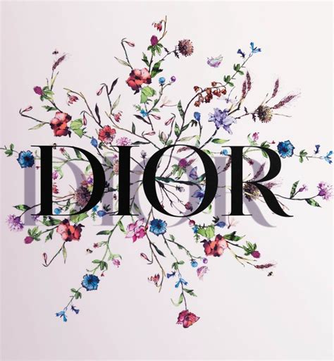 dior mille fleurs pattern.